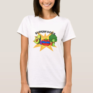 Superfoods Funny Vegetable Pun T-shirt