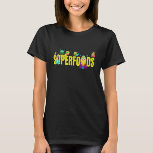 Superfoods I Gezonde Voeding Vegan Groente Superhe T-shirt