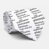 supergeavanceerd, expialidociaal stropdas (Opgerold)