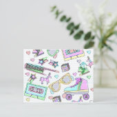 SuperGeweldige kleuren 80 Briefkaart (Staand voorkant)