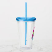 Supergirl-afbeelding Acryl Drinkbeker (Rechts)