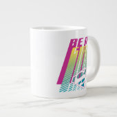 Supergirl-afbeelding Extra Grote Beker (Voorkant rechts)