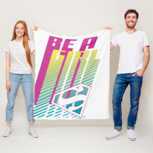 Supergirl-afbeelding Fleece Deken