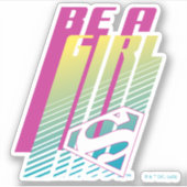 Supergirl-afbeelding Sticker (Voorkant)