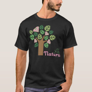 Supergirl Alle natuurlijke bomen T-shirt