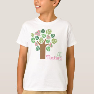 Supergirl Alle natuurlijke bomen T-shirt