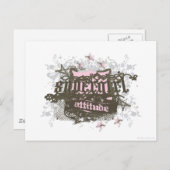 Supergirl Attitude Briefkaart (Voorkant / Achterkant)