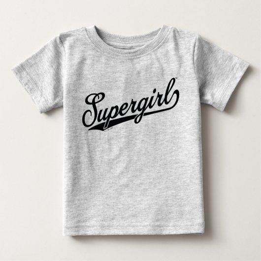 Supergirl Baseball All-Star Naam Logo (Voorkant)