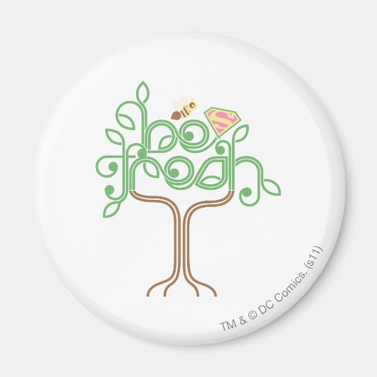 Supergirl Be Fresh Magneet (Voorkant)