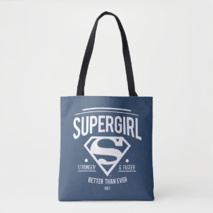 Supergirl beter dan ooit grafische weergave draagtas