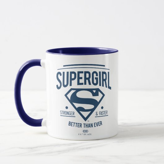 Supergirl beter dan ooit grafische weergave mok (Links)
