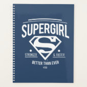Supergirl beter dan ooit grafische weergave planner (Voorkant)