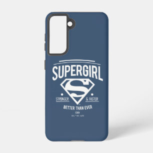 Supergirl beter dan ooit grafische weergave samsung galaxy hoesje