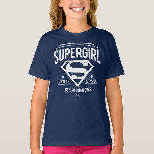 Supergirl beter dan ooit grafische weergave t-shirt