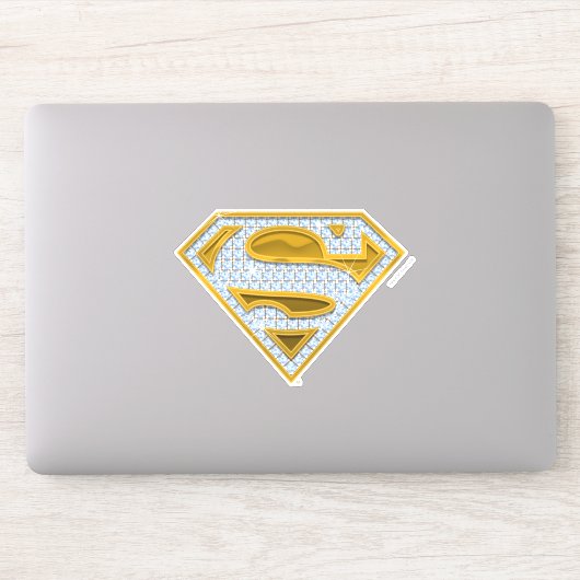 Supergirl Blue Jewels Sticker (Computer)
