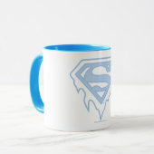 Supergirl Blue Logo Mok (Voorkant links)