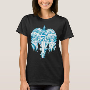Supergirl Blue Wings T-shirt