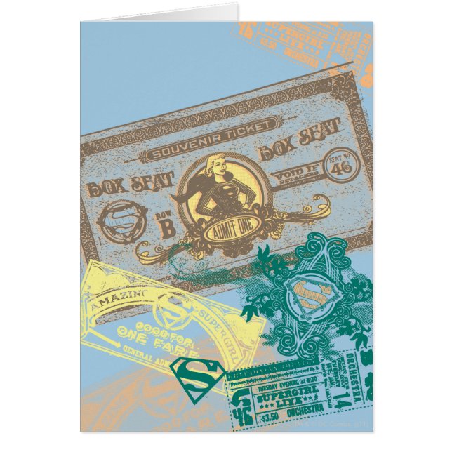 Supergirl Box Seat Blue (Voorkant)