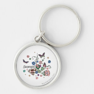Supergirl Butterflies Sleutelhanger