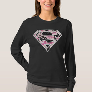Supergirl Camouflage Logo T-shirt