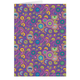 Supergirl Circle Paars Patroon