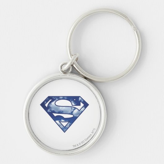 Supergirl Cloud Logo Sleutelhanger (Voorkant)
