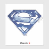 Supergirl Cloud Logo Sticker (Vel)