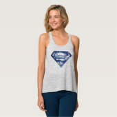 Supergirl Cloud Logo Tanktop (Volledige Voorkant)