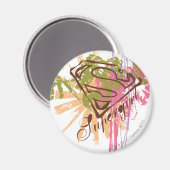 Supergirl Color Splash Magneet (Voorkant / Achterkant)