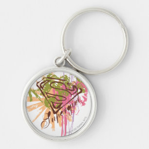 Supergirl Color Splash Sleutelhanger