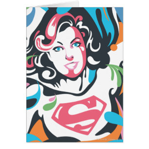 Supergirl Color Splash Swirls 3