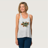 Supergirl Colorful Stars Logo Tanktop (Volledige Voorkant)