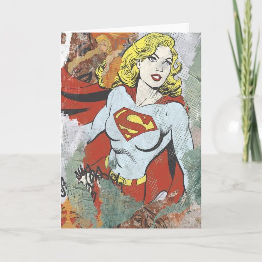 Supergirl Comic Capers 2 Kaart (Voorkant)