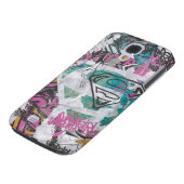 Supergirl Comic Capers Patroon 11 Case-Mate Samsung Galaxy Hoesje (Onderkant)