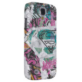 Supergirl Comic Capers Patroon 11 Case-Mate Samsung Galaxy Hoesje (Back/Rechts)