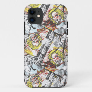Supergirl Comic Capers Patroon 2 iPhone 11 Hoesje