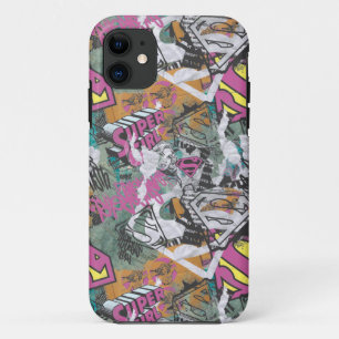 Supergirl Comic Capers Pattern 10 iPhone 11 Hoesje