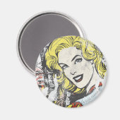 Supergirl Comic Caps 1 Magneet (Voorkant / Achterkant)