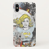 Supergirl Comic Caps 3 Case-Mate iPhone Case (Achterkant)