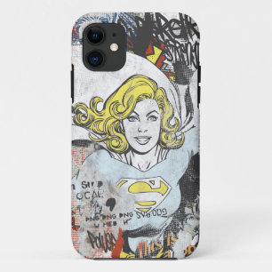 Supergirl Comic Caps 3 iPhone 11 Hoesje