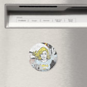 Supergirl Comic Caps 3 Magneet (Insitu (Vaatwasser))