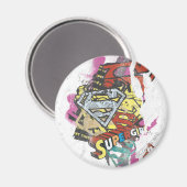 Supergirl Comic Caps 4 Magneet (Voorkant / Achterkant)