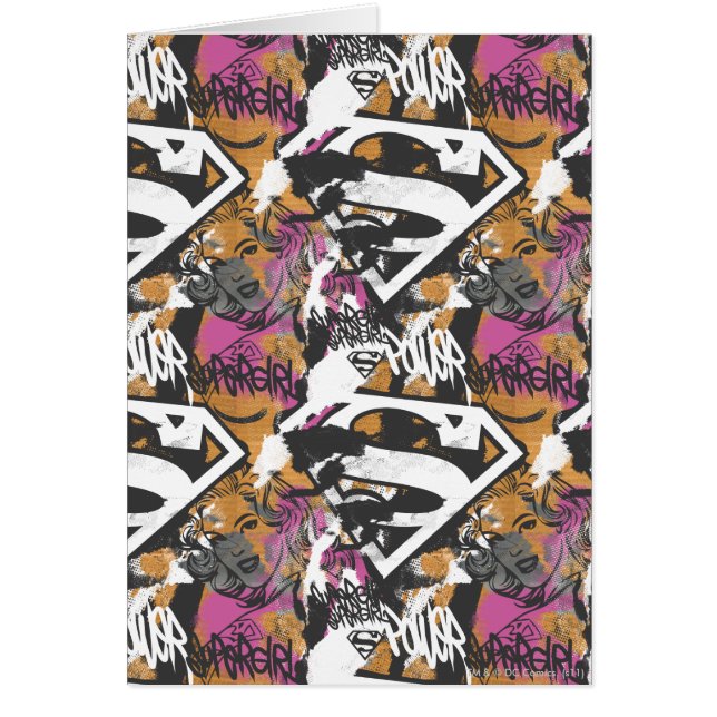 Supergirl Comic Caps Patroon 3 (Voorkant)