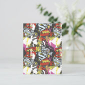 Supergirl Comic Caps Patroon 7 Briefkaart (Staand voorkant)