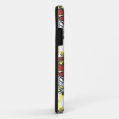 Supergirl Comic Caps Patroon 7 Case-Mate iPhone Case (Achterkant/rechts)