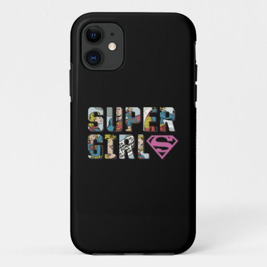 Supergirl Comic Logo Case-Mate iPhone Case (Achterkant)