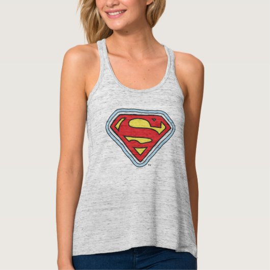 Supergirl Comic Logo Tanktop (Voorkant)