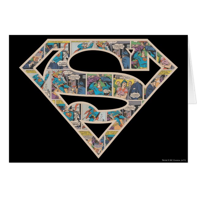 Supergirl Comic Strip Logo (Voorkant Horizontaal)