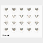 Supergirl Comic Strip Logo Ronde Sticker (Vel)