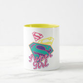 Supergirl Cursive Mok (Midden)